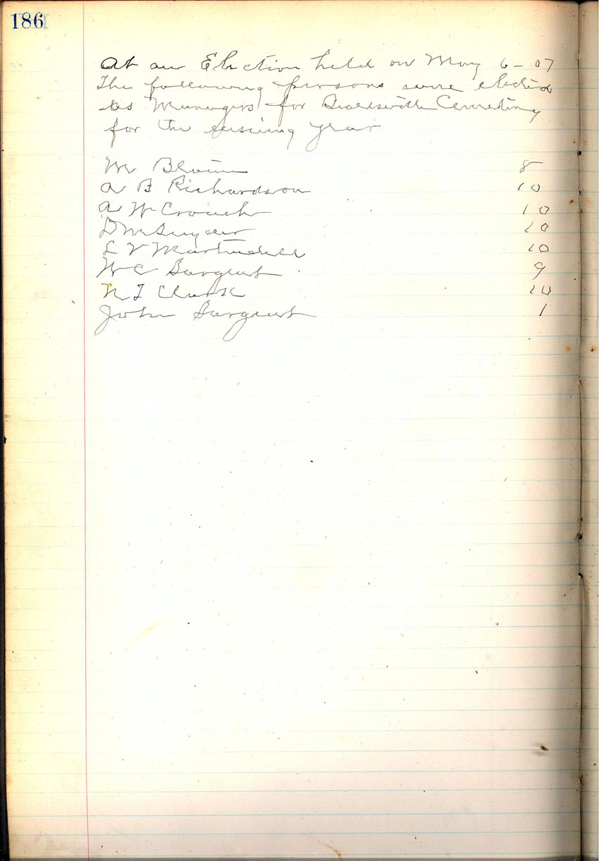 minute book